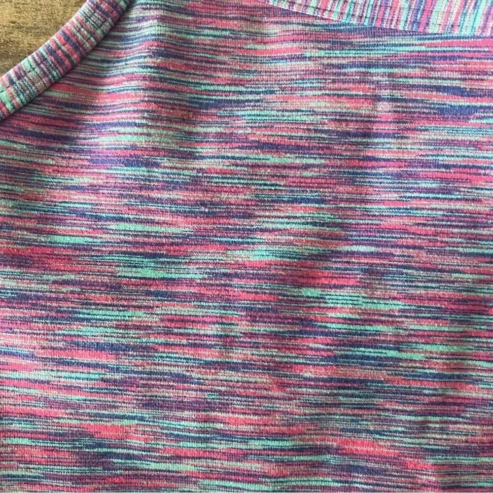 Lululemon Power Y Bold Blue Space Dye Cut Tank Top Size Small